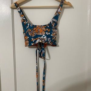 Kulani kinis bikini top large cross back